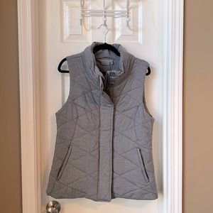 Athleta Light Gray Vest Size Large